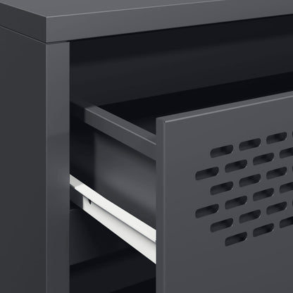 Aparador 68x39x58,5 cm aço laminado a frio antracite