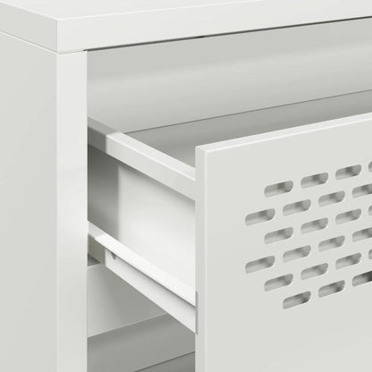 Aparador 68x39x58,5 cm aço laminado a frio branco