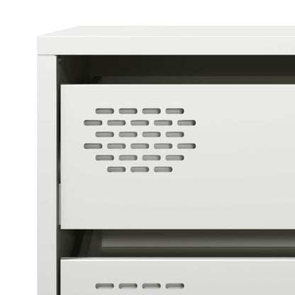 Aparador 68x39x58,5 cm aço laminado a frio branco