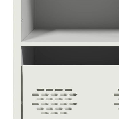 Móvel alto 35x39x103,5 cm aço branco