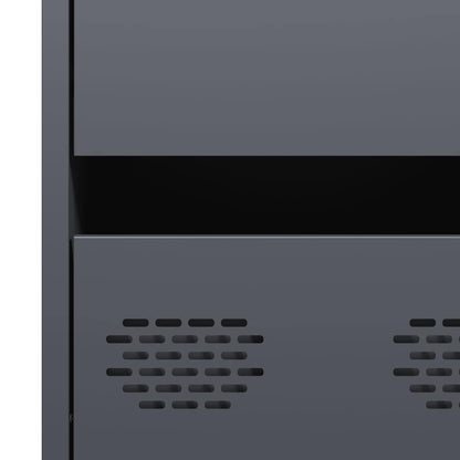 Aparador 35x39x73,5 cm aço laminado a frio antracite