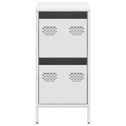 Aparador 35x39x73,5 cm aço laminado a frio branco