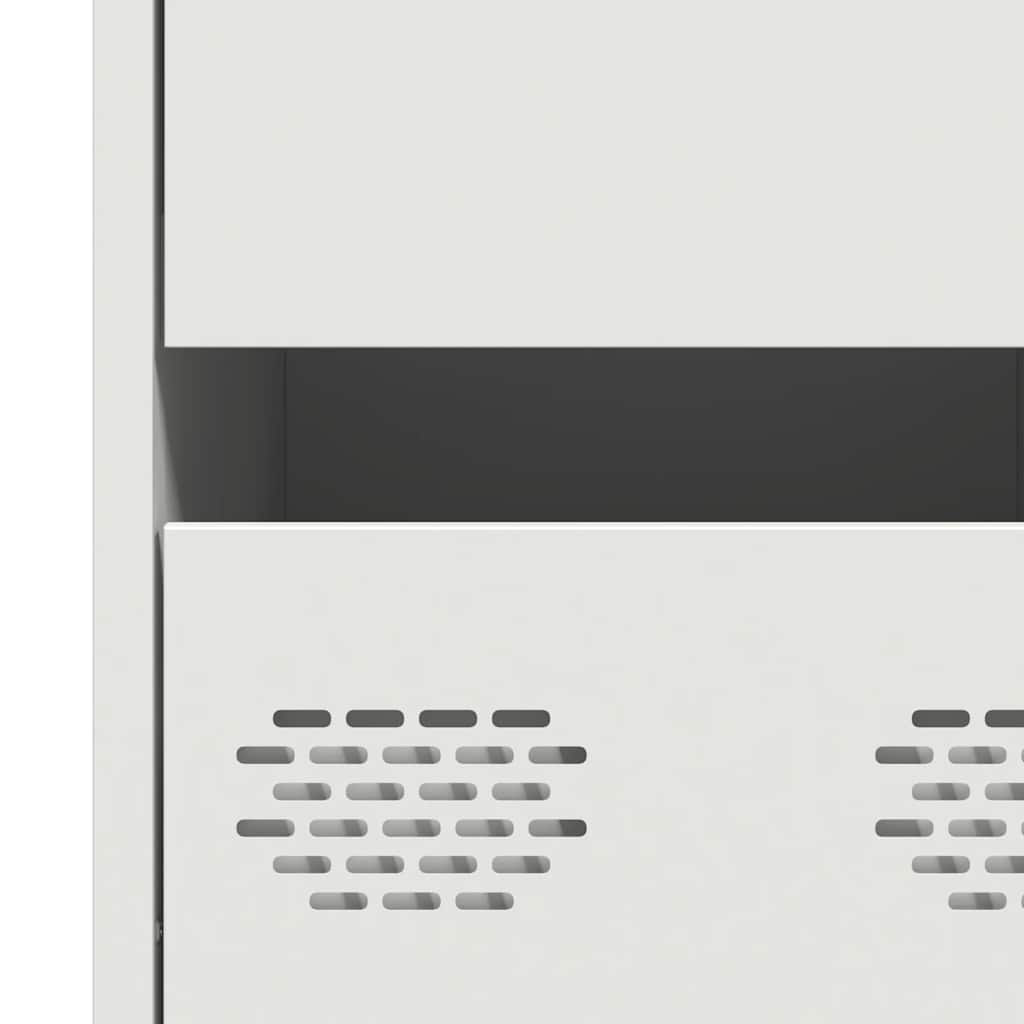 Aparador 35x39x73,5 cm aço laminado a frio branco