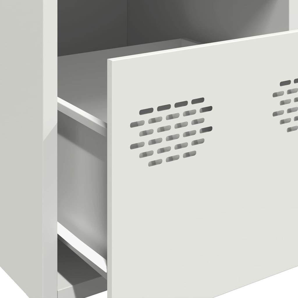 Aparador alto 39x35x103,5 cm aço preto