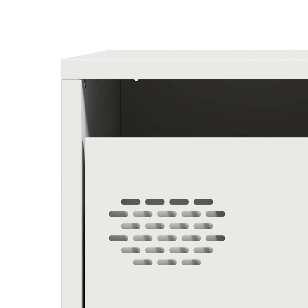 Aparador alto 39x35x103,5 cm aço preto