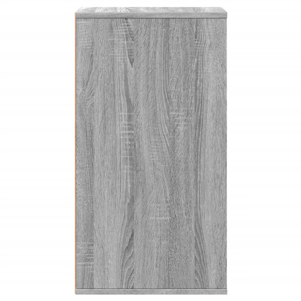 Cómoda 40x41x76 cm derivados de madeira cinzento sonoma
