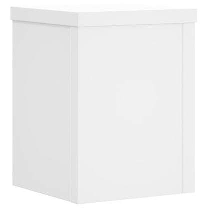 Suportes p/ plantas 2 pcs 15x15x20 cm derivados madeira branco