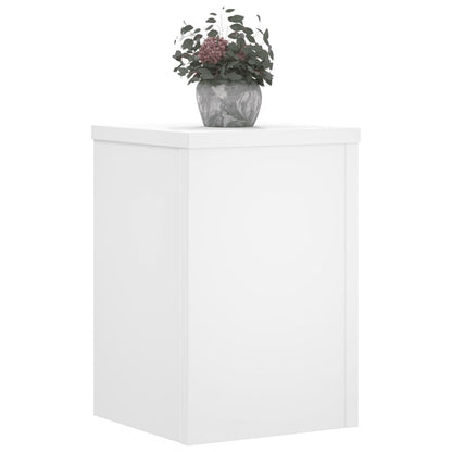 Suportes p/ plantas 2 pcs 25x25x35 cm derivados madeira branco