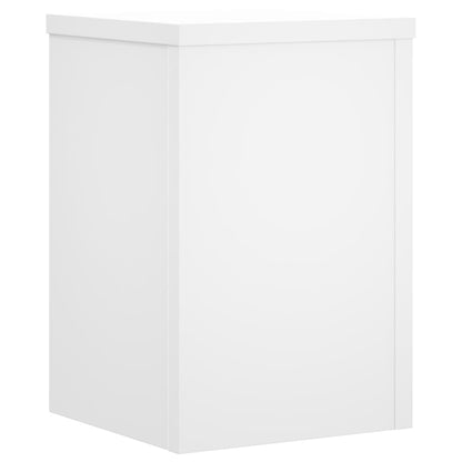 Suportes p/ plantas 2 pcs 25x25x35 cm derivados madeira branco