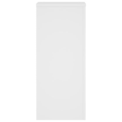 Suportes p/ plantas 2 pcs 30x30x70 cm derivados madeira branco