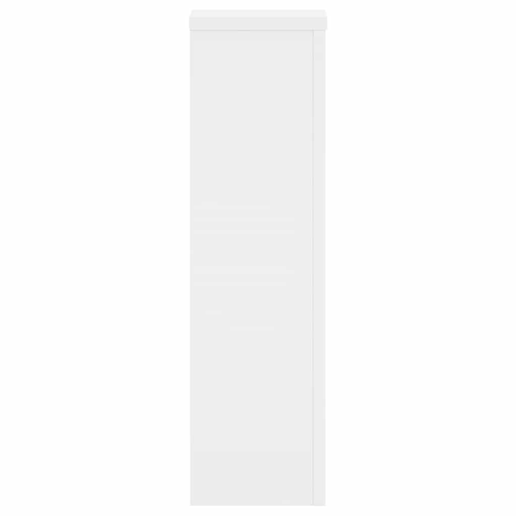 Suportes p/ plantas 2 pcs 17x17x60 cm derivados madeira branco