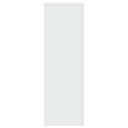 Suporte para plantas 33x33x100 cm derivados de madeira branco