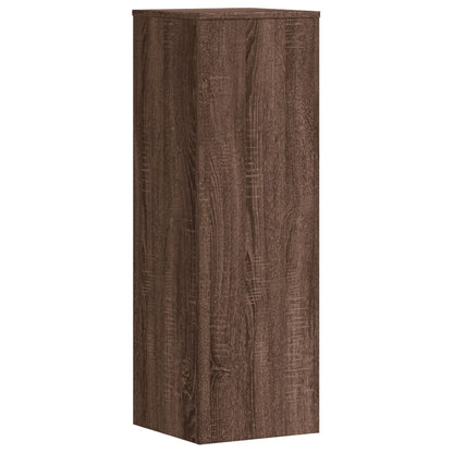 Suporte p/ plantas 33x33x100cm deriv. madeira carvalho castanho