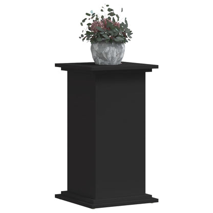 Suporte para plantas 33x33x60 cm derivados de madeira preto