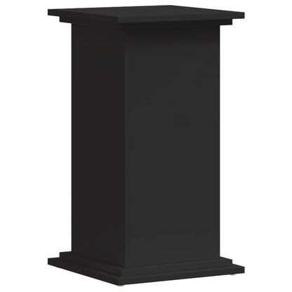 Suporte para plantas 33x33x60 cm derivados de madeira preto
