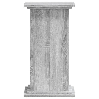 Suporte p/ plantas 33x33x60 cm derivados madeira cinza sonoma