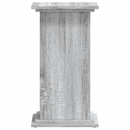 Suporte p/ plantas 33x33x60 cm derivados madeira cinza sonoma