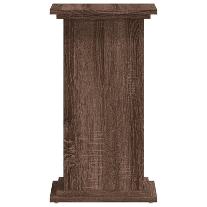 Suporte p/ plantas 33x33x60 cm deriv. madeira carvalho castanho
