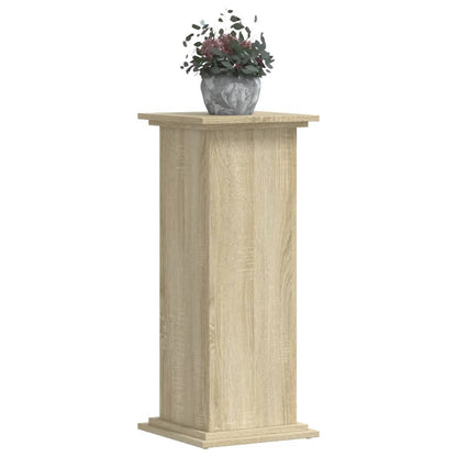 Suporte p/plantas 33x33x80 cm derivados madeira carvalho sonoma