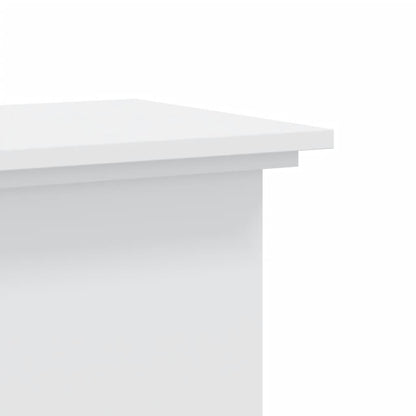 Suporte para plantas 33x33x100 cm derivados de madeira branco