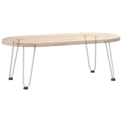 Pernas de grampo para mesa de centro 4 peças, branco, 30 cm, aço maciço