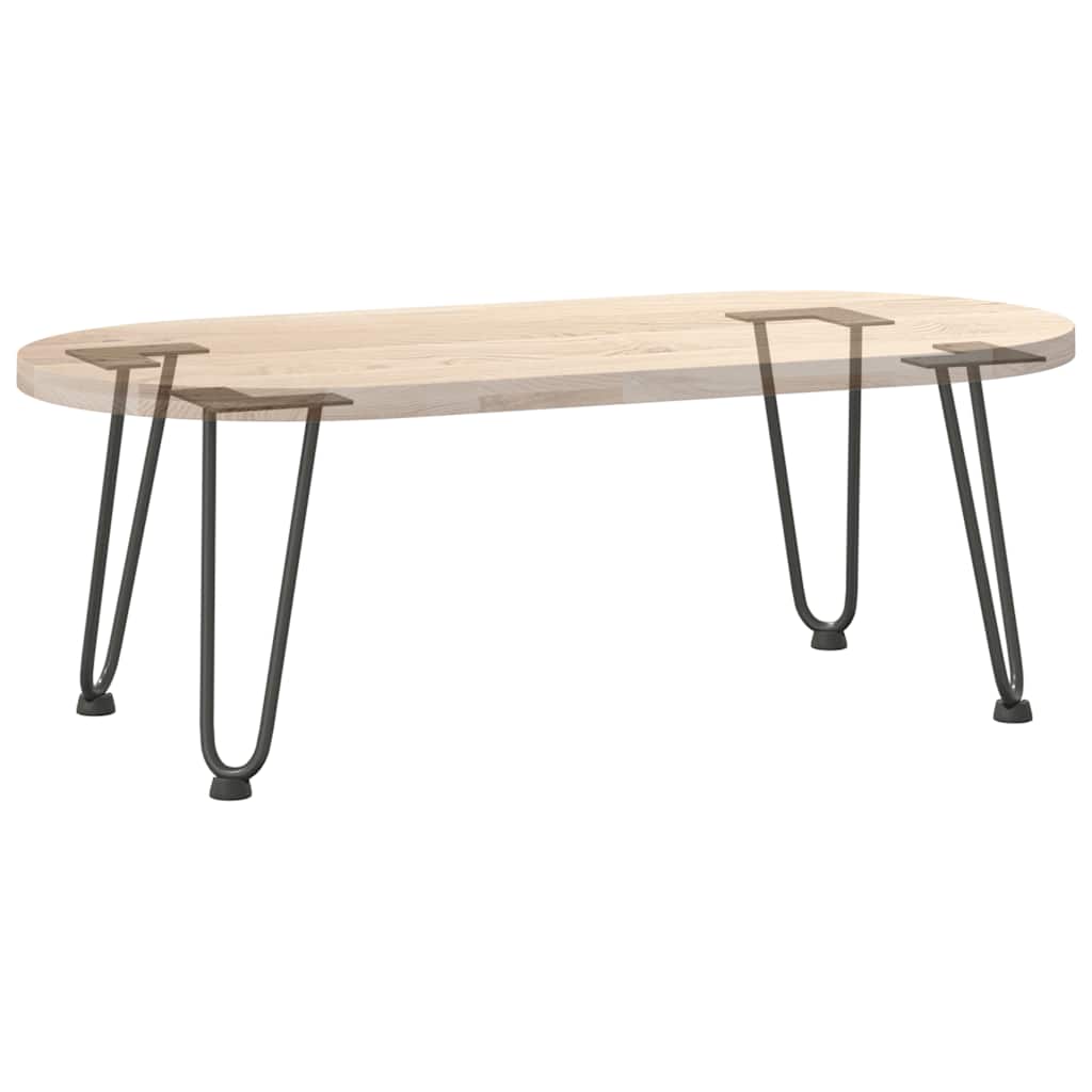 Pernas de grampo para mesa de centro 4 peças antracite 30 cm aço maciço