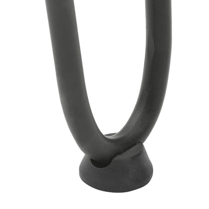 Pernas de grampo para mesa de centro 4 peças antracite 30 cm aço maciço