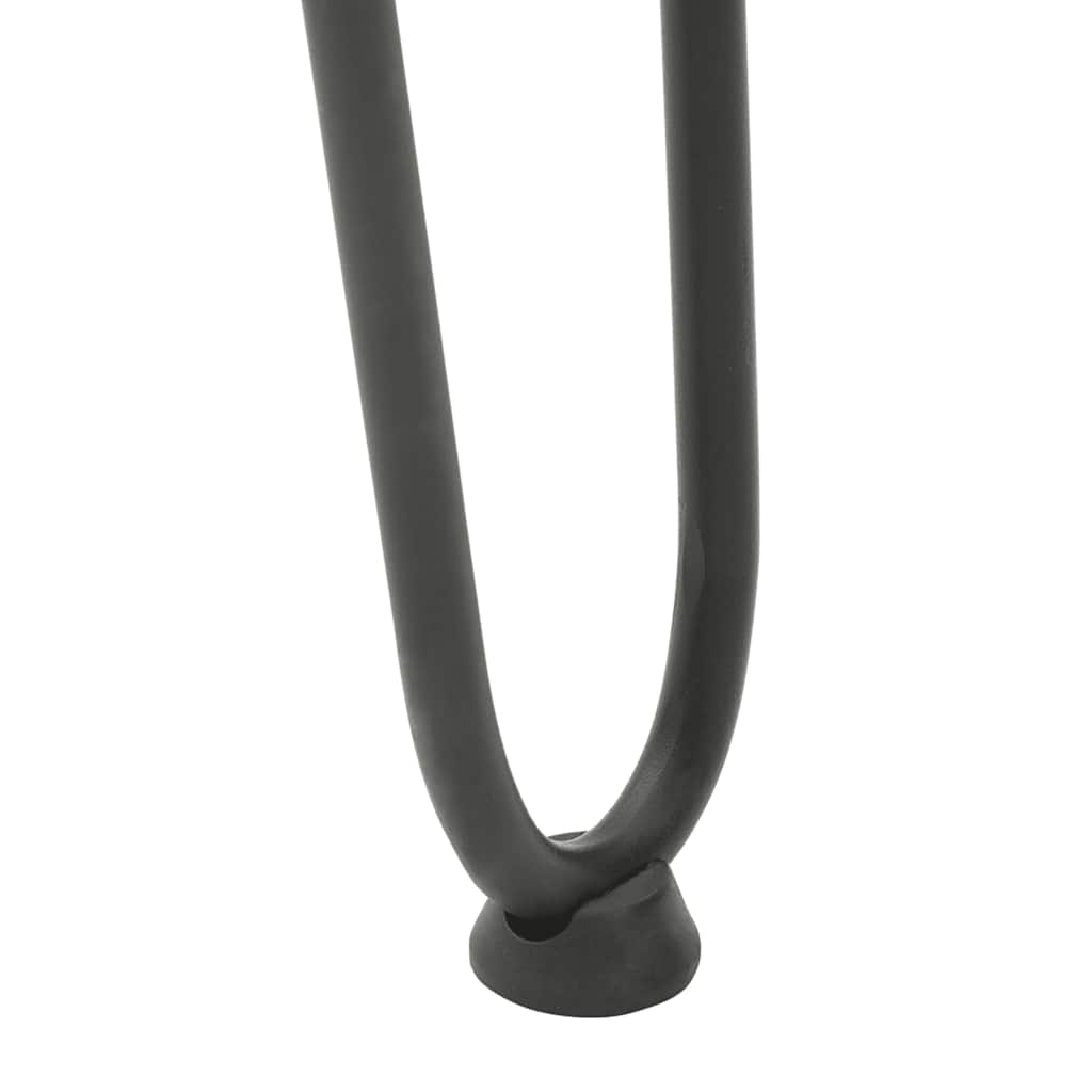 Pernas de grampo para mesas de console para mesa de console 4 peças Antracite 72 cm Aço maciço