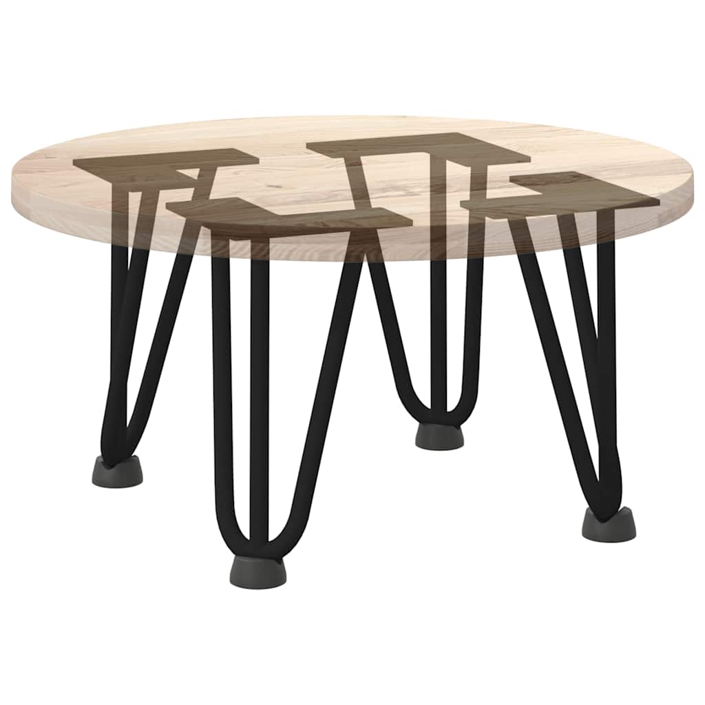 Pernas de grampo para mesa de centro 4 peças pretas 20 cm aço maciço