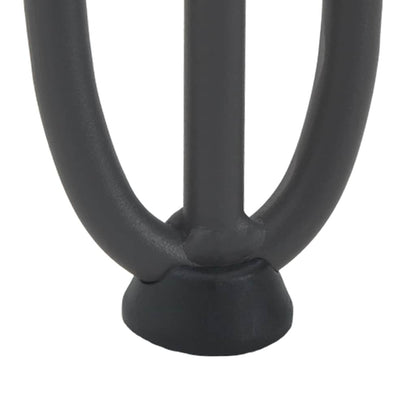Pernas de grampo para mesa de centro 4 peças antracite 30 cm aço maciço