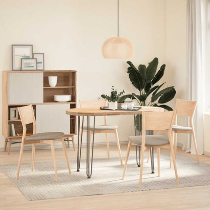 Pernas de grampo para mesas de console para mesa de console 4 peças Aço natural 72 cm Aço sólido