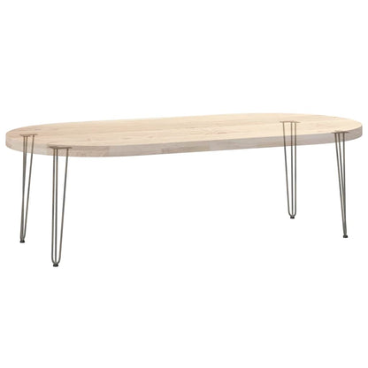 Pernas de grampo para mesas de console para mesa de console 4 peças Aço natural 72 cm Aço sólido