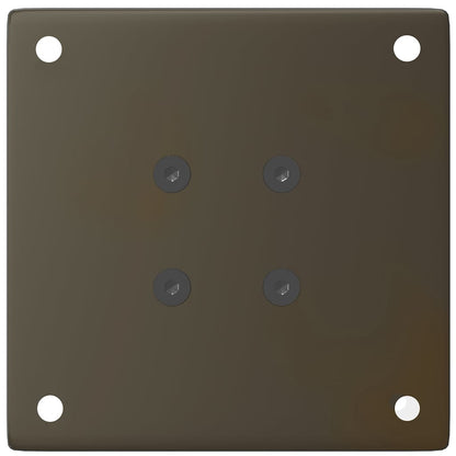Pés para mesa de centro 4 peças aço natural 42-44 cm aço