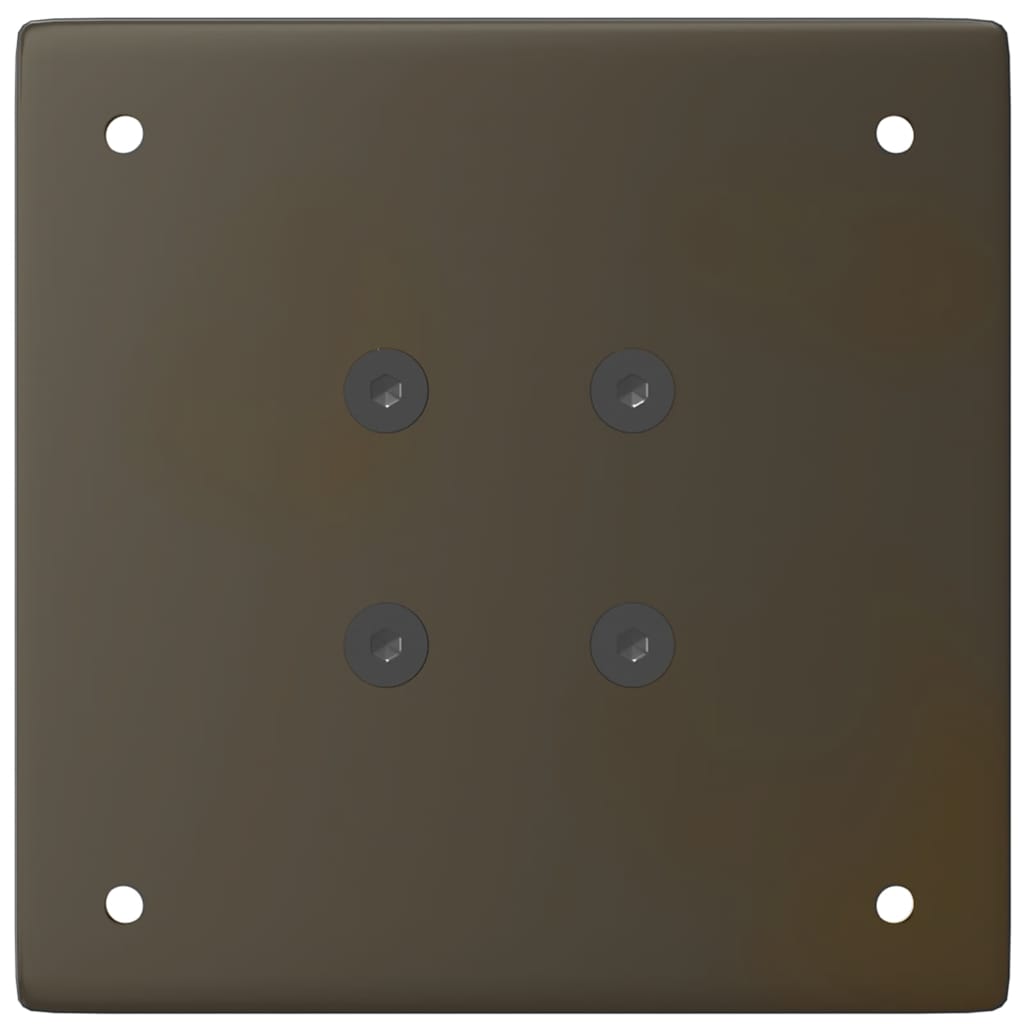 Pés de mesa de console 4 peças aço natural 72-74 cm aço
