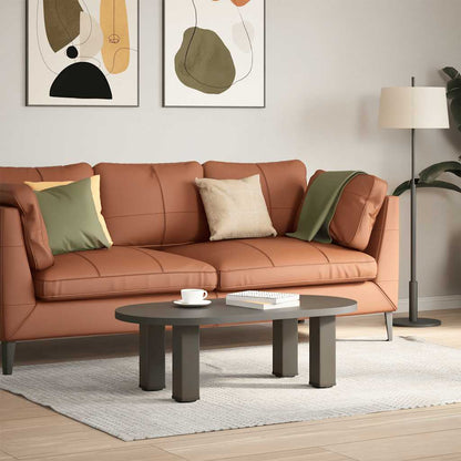 Pés para mesa de centro 4 peças aço natural 42-44 cm aço