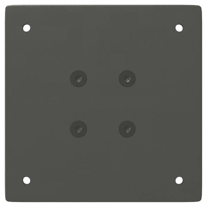 Pés de mesa de console 4 peças antracite 72-74 cm aço