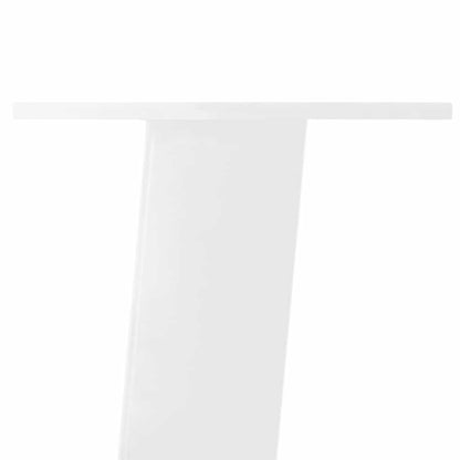 Pés para mesa de centro 4 peças, branco, 30 cm, aço