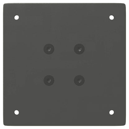 Pés para mesa de centro 4 peças antracite 30 cm aço