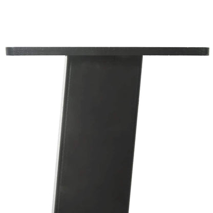 Pés para mesa de centro 4 peças antracite 30 cm aço