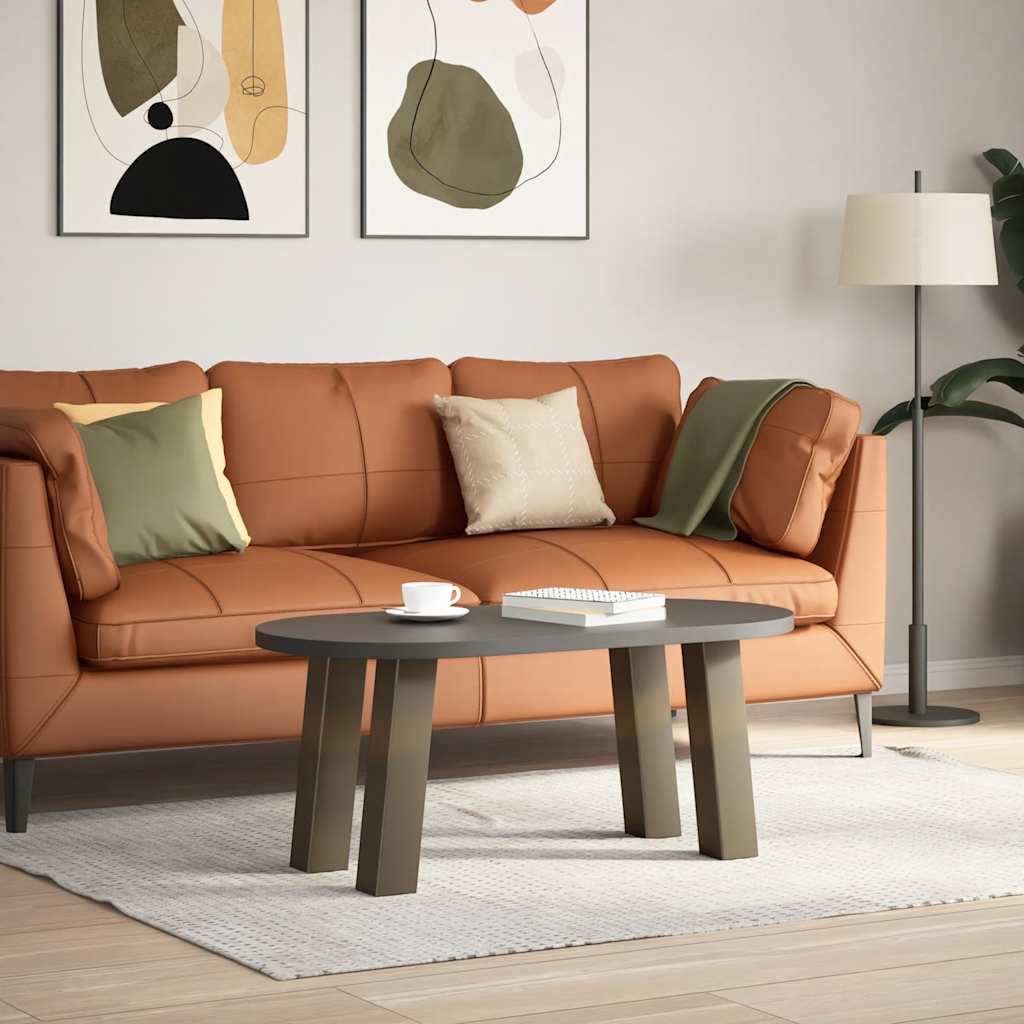 Pés para mesa de centro 4 peças aço natural 30 cm aço