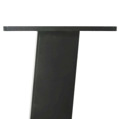 Pés de mesa de console 4 peças antracite 72 cm aço