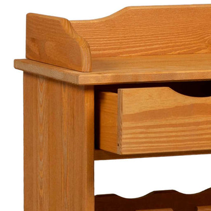 Escorredor de Vinho Castanho 90 x 60 x 30 cm