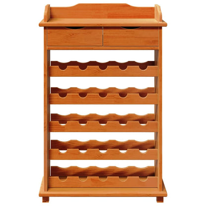 Escorredor de Vinho Castanho 90 x 60 x 30 cm