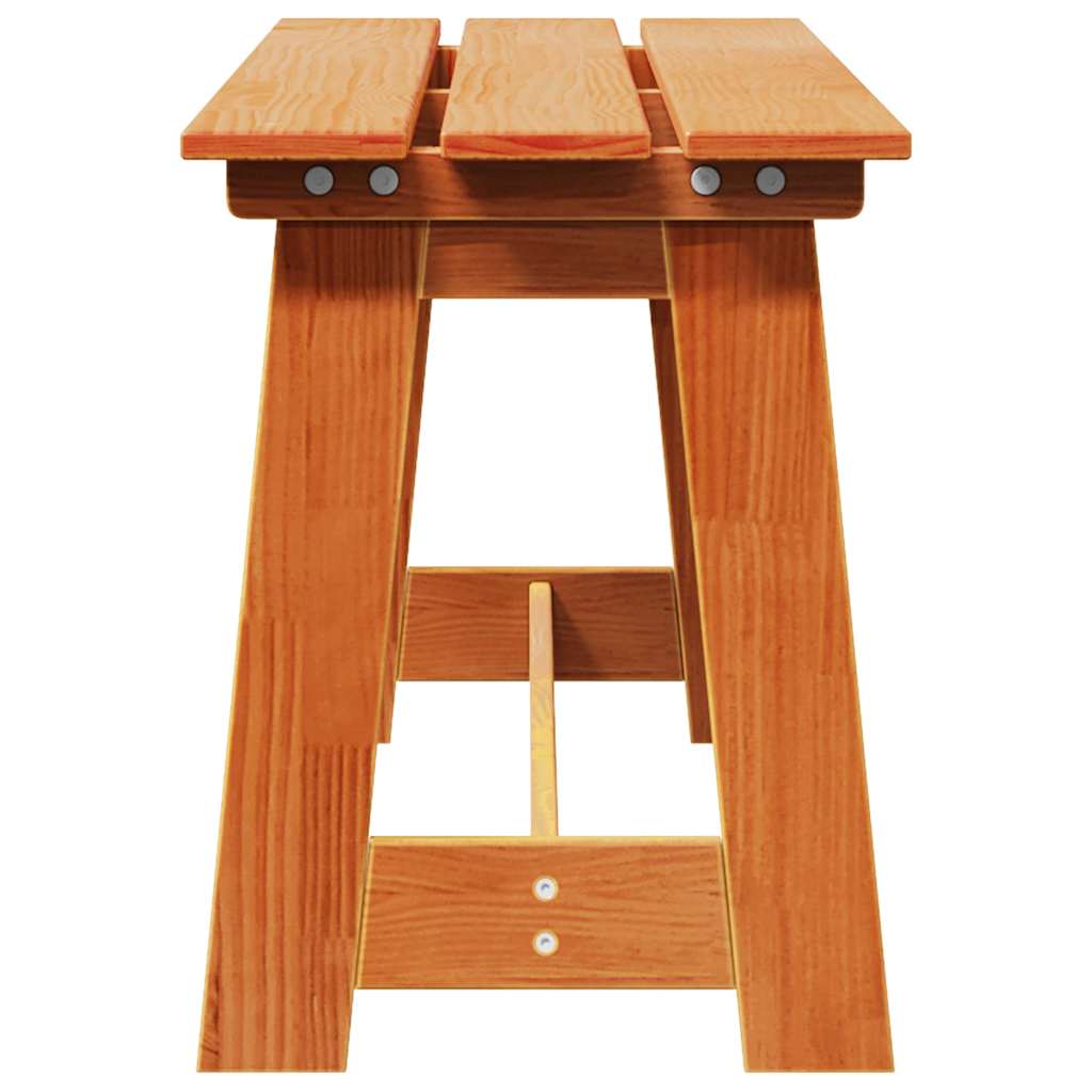 Banco de exterior Castanho 119 x 47 x 35 cm