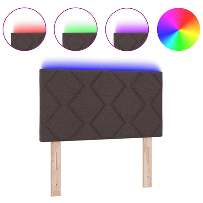 Cabeceira Castanho 80 cm tecido