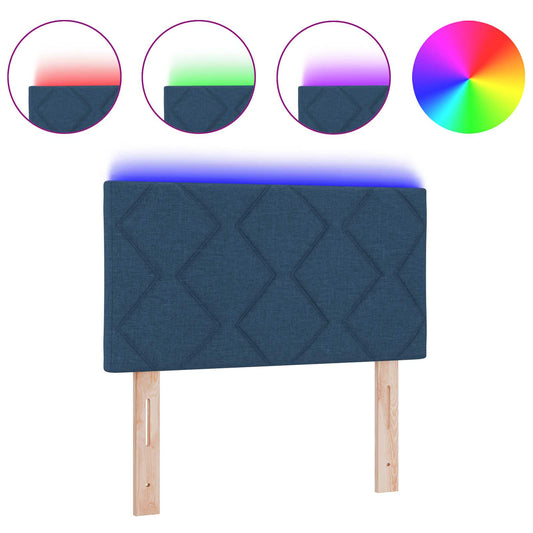 Cabeceira Azul 180 cm tecido