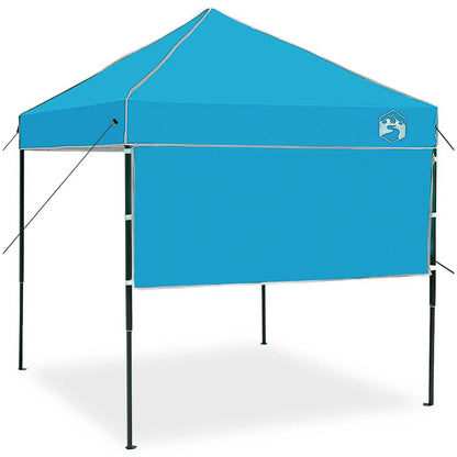 Tenda de Toldo Manual Azul 194 x 194 x 251 cm tecido