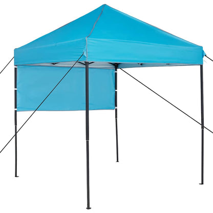 Tenda de Toldo Manual Azul 194 x 194 x 251 cm tecido