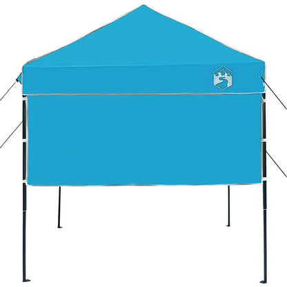 Tenda de Toldo Manual Azul 194 x 194 x 251 cm tecido