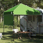 Tenda de Toldo Manual Verde 194 x 194 x 251 cm tecido